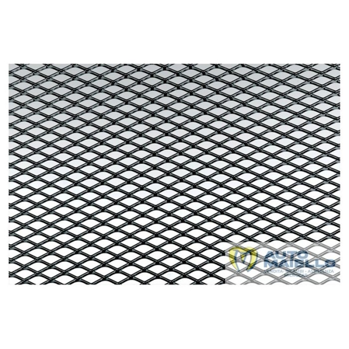 GRIGLIA ALLUMINIO NERO 125X20 MAGLIA STERTTA
