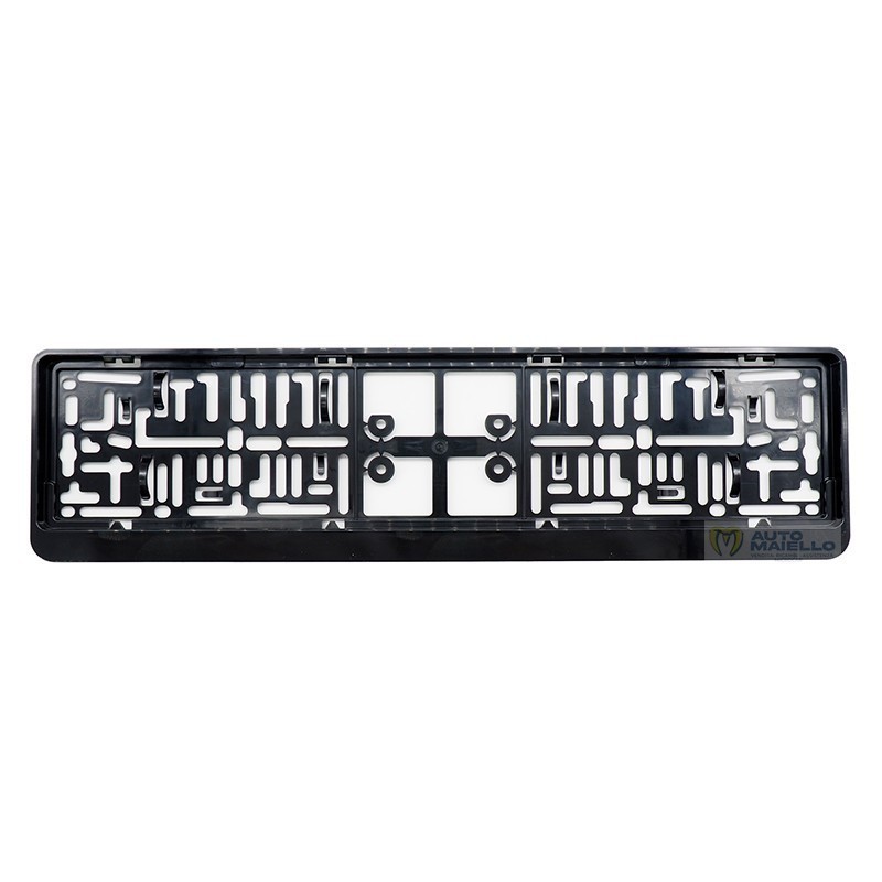 PORTATARGA POSTERIORE NERO