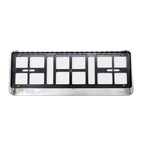 PORTATARGA ANTERIORE CROMATO 2