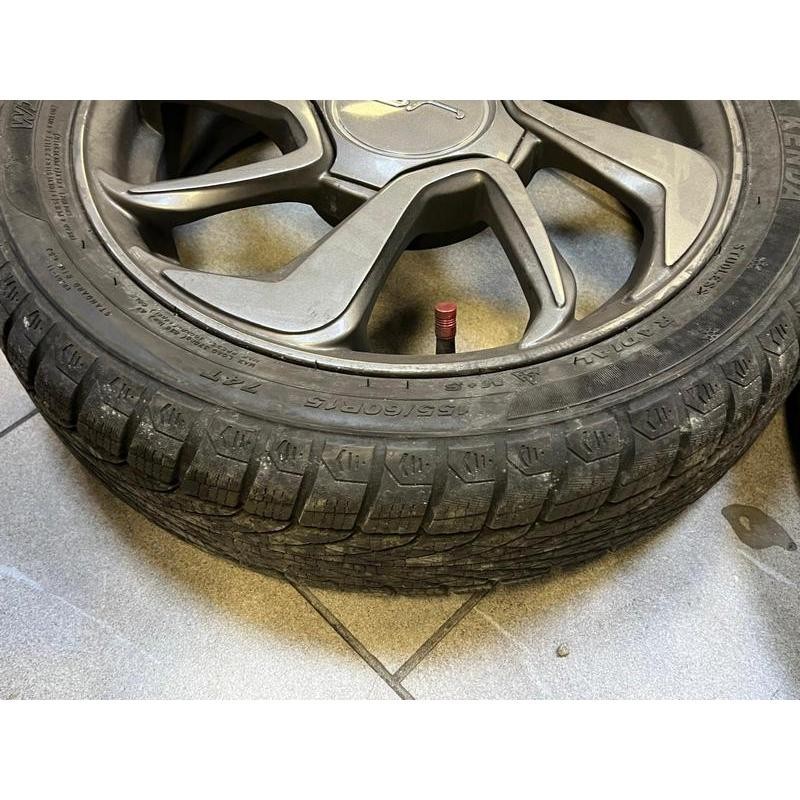 Cerchi in lega gomme M+S invernali ligier js50 1 serie 155 60 R15