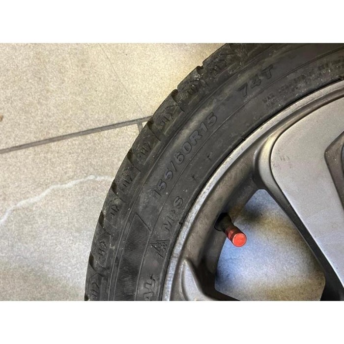 Cerchi in lega gomme M+S invernali ligier js50 1 serie 155 60 R15