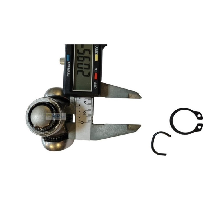 Giunto semiasse lato cambio con crociera tripoide Chatenet Ligier B...