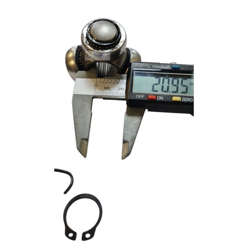 Giunto semiasse lato cambio con crociera tripoide Chatenet Ligier B...