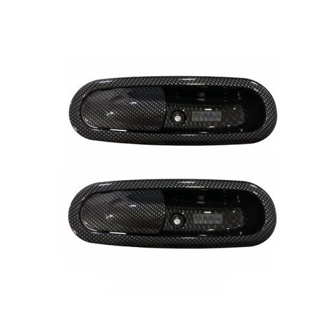 Kit maniglia tuning porta interna carbonio sport ligier x-too due f...