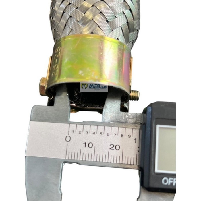 Tubo flessibile scarico marmitta Aixam 19 centimetri