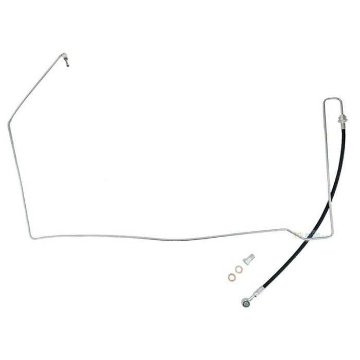 TUBO FRENO ANT DX DESTRO FLEX+RIG SENZA ABS AIXAM SENSATION EMOTION