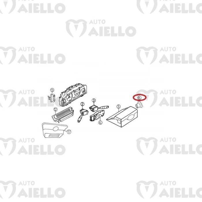 OCCHIELLO COPERTURA BLOCCHETTO AVVIAMENTO AIXAM