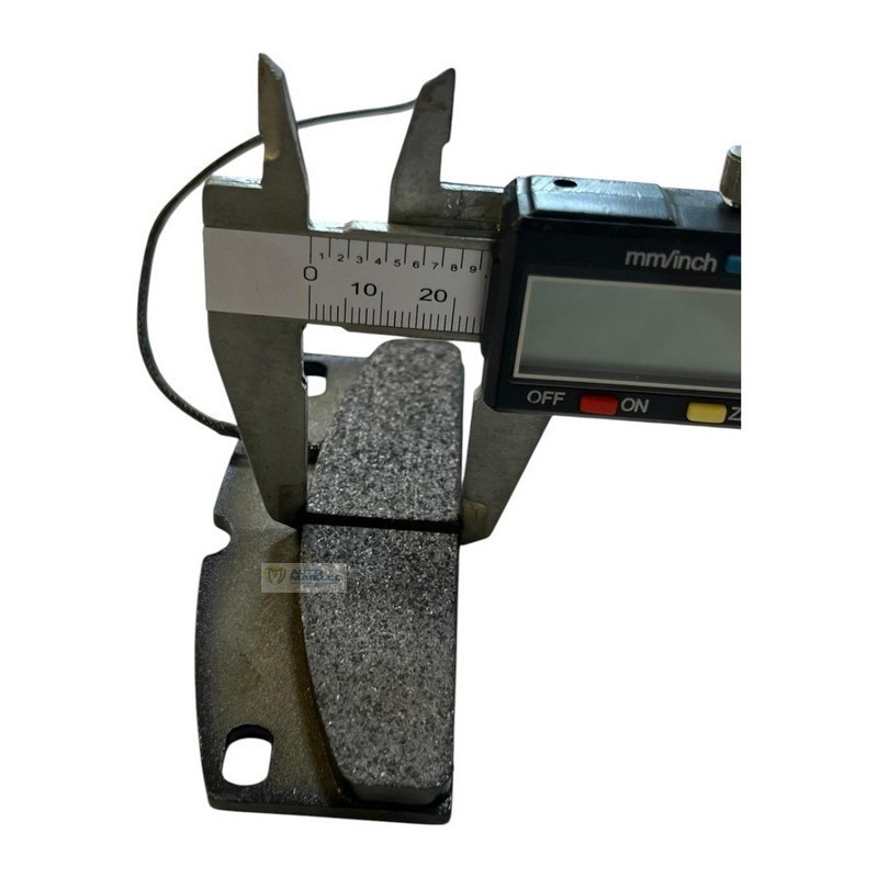 Pastiglie freno ant 4 pz H25mm comex Aixam Bellier Casalini Chatene...