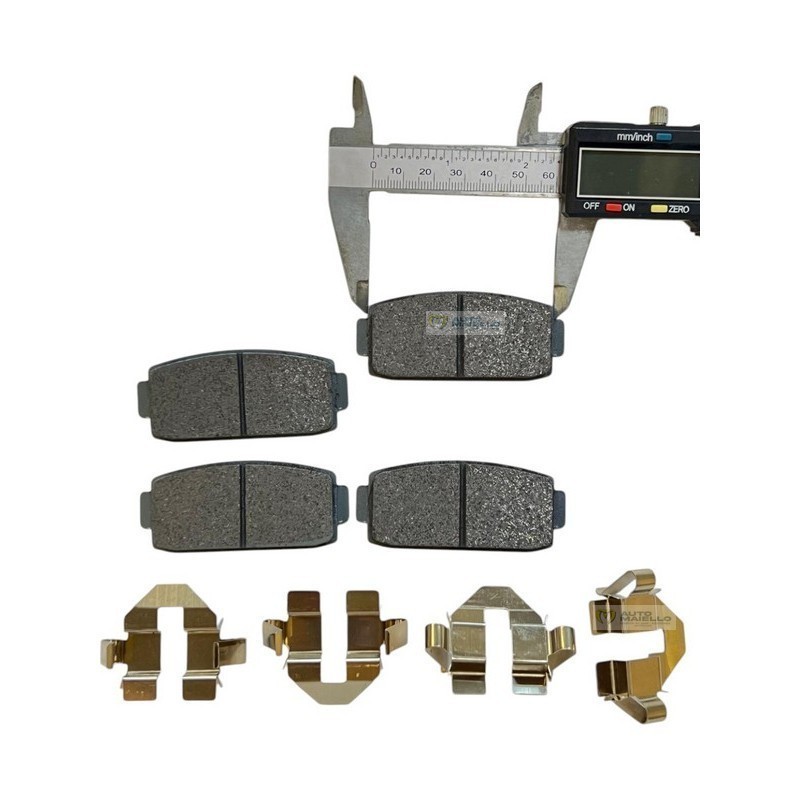 1403882 Pastiglie freni post ligier microcar 4pz JS50 M8 Due JS60 mgo