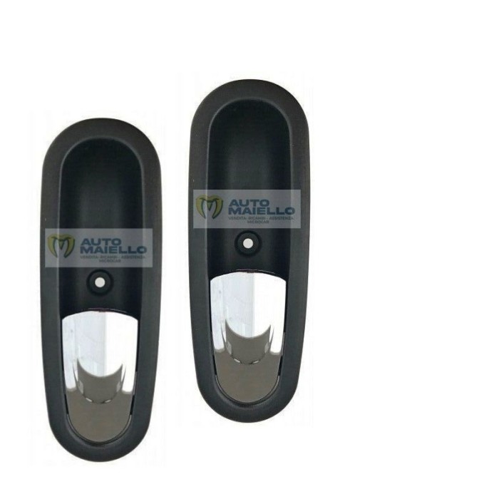 Maniglia porta interna cromata dx sx microcar