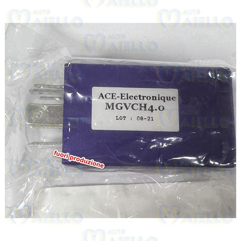 00.26.019 Rele' viola chiusura vetro / centralina gestione porte Chatenet ch26 ch30 ch32