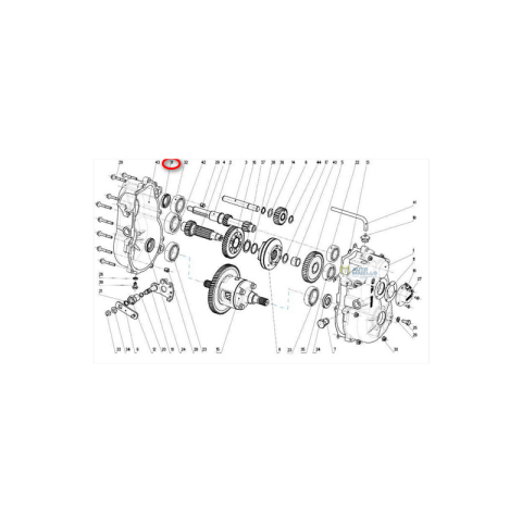 PARAOLIO 25X40X7 SEMIASSE COMEX AIXAM CASALINI CHATENET GRECAV MICROCAR 2