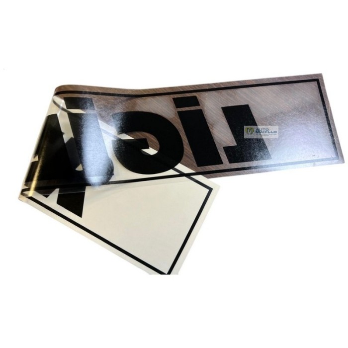 Adesivo paraurti anteriore portellone Ligier JS50 Microcar