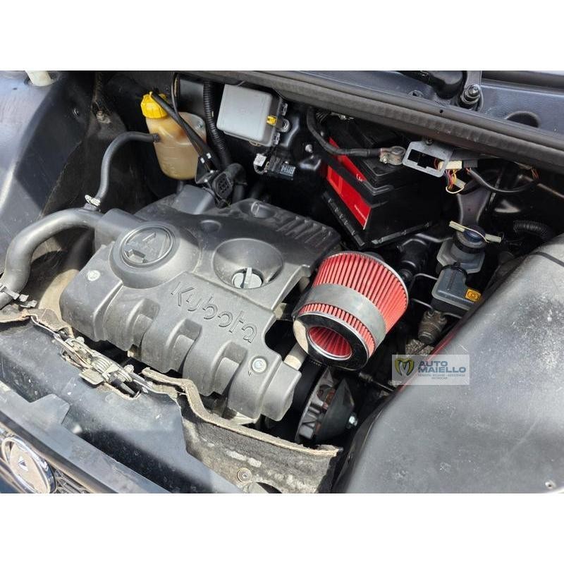 Filtro sportivo tuning Aixam Microcar biconico elicoidale cotone rosso