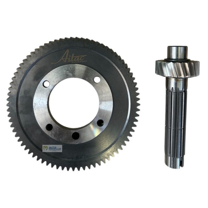 3DC193RC54 Corona 77 e pignone 21 cambio riduttore Comex Aixam Casalini Chatenet Grecav Microcar