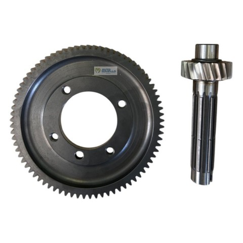 3DC193RC54 Corona 77 e pignone 21 cambio riduttore Comex Aixam Casalini Chatenet Grecav Microcar 2