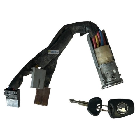 4G019 BLOCCHETTO ACCENSIONE AIXAM 400 500 A.721 CITY SCOUTY USATO