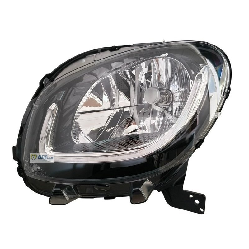 A4539069600 Faro sx Smart 453 parabola nera