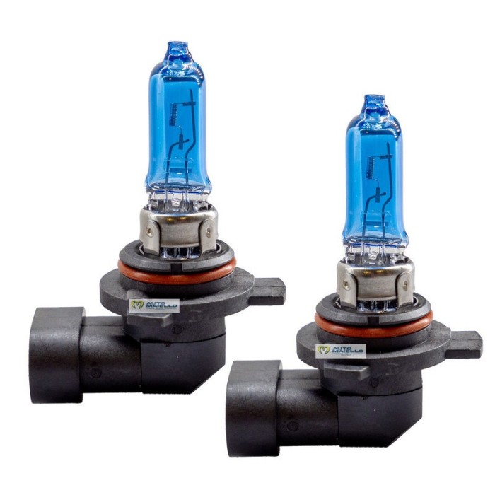 Kit lampadine alogene HIR2 bianco ghiaccio 9012 adat. Ligier JS50 12v 55w