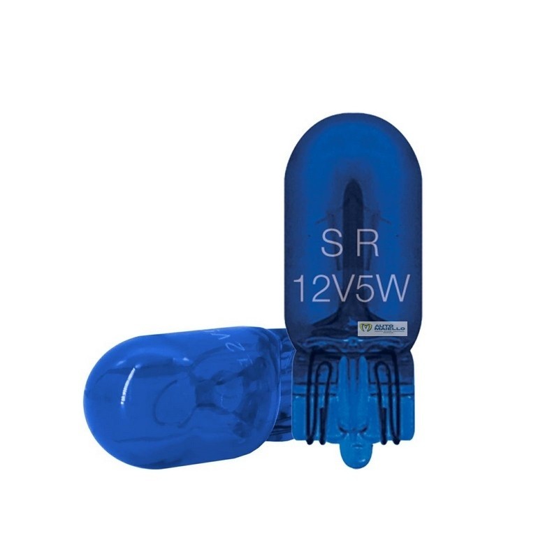 Lampadine alogene T10 W5W per luce targa e posizione Ligier Aixam Microcar