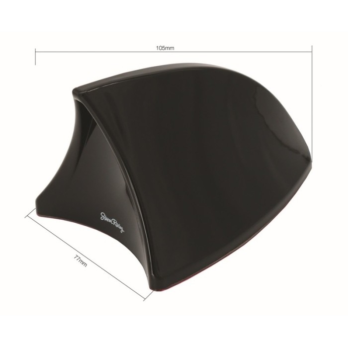 Antenna Shark squalo adesiva adat. Aixam Microcar Ligier  Minicar Chatenet Casalini Grecav