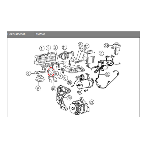 RACCORDO MOTORE LOMBARDINI 2