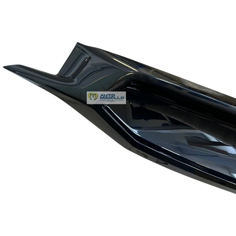 761BL020X Calandra mascherina alta sotto cofano nero brillante Aixam Emotion