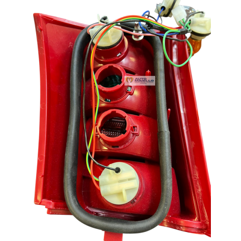 1000564 FANALE FARO POSTERIORE DX ROSSO MICROCAR MC1 MC2 2