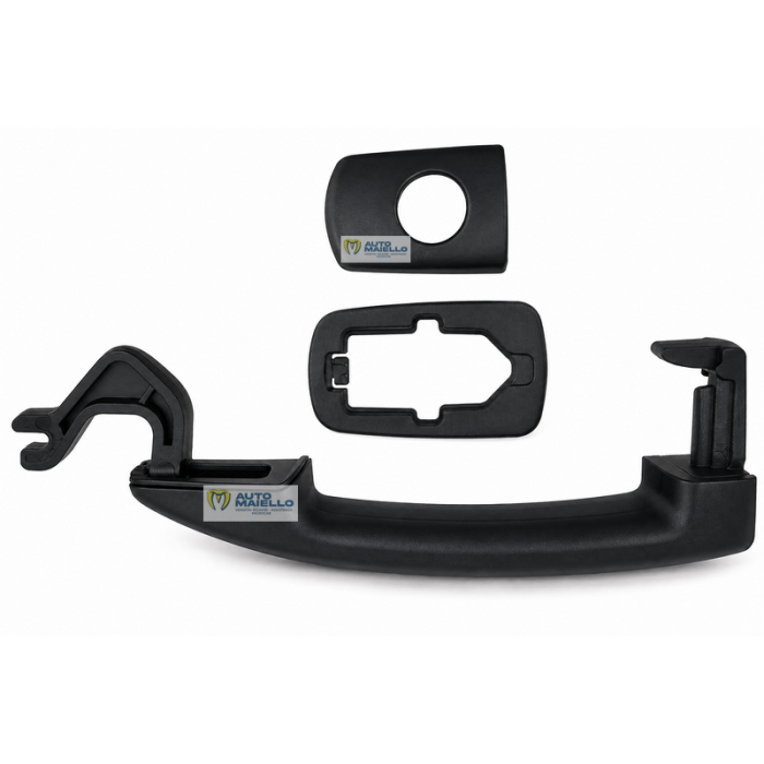 1418627 Kit maniglia esterna completa nera Ligier JS50 Chatenet CH40 CH46
