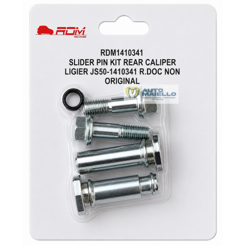 KIT REVISIONE PINZA FRENO ANTERIORE COLONNETTE LIGIER MICROCAR JS50 DUE MGO 2
