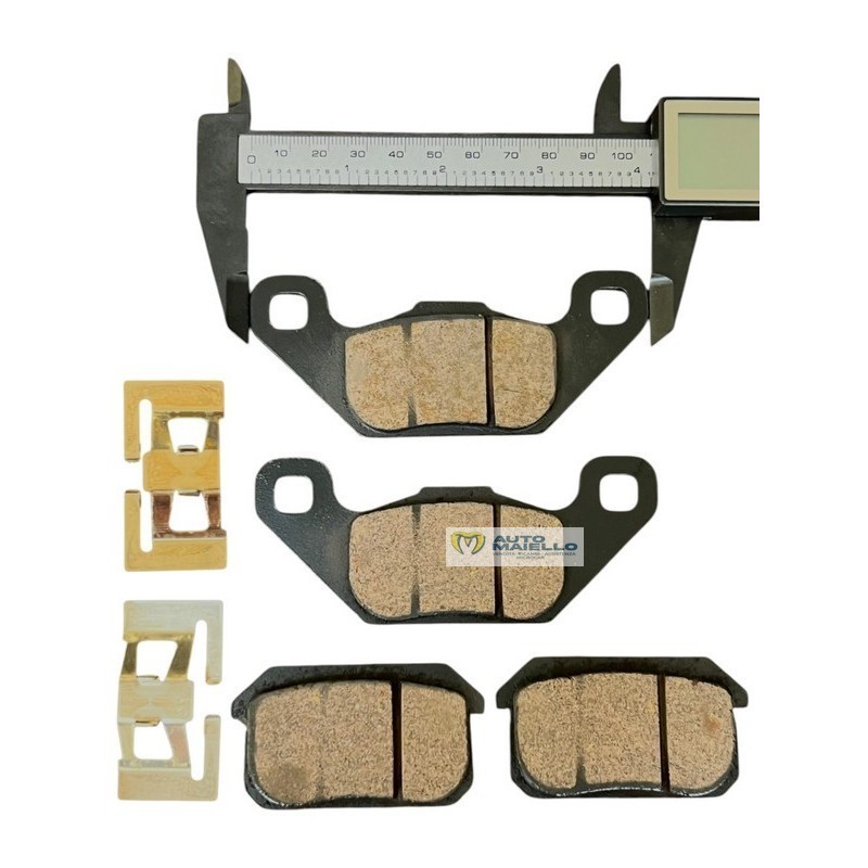 1419154 SERIE PASTIGLIE FRENO POST LIGIER JS50 B2SR 2 SERIE