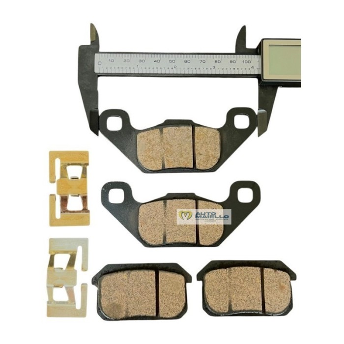 1419154 SERIE PASTIGLIE FRENO POST LIGIER JS50 B2SR 2 SERIE