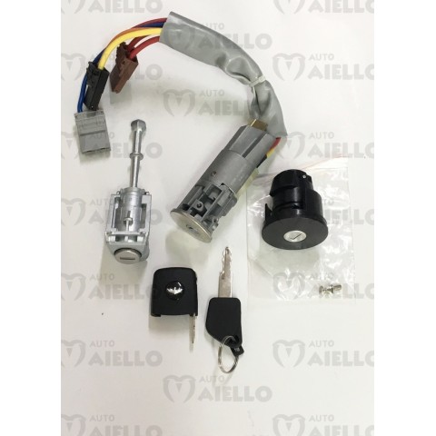 Kit blocchetto accesione+nottolino+cappuccio chiave+tappo serbatoio CH40 Chatenet