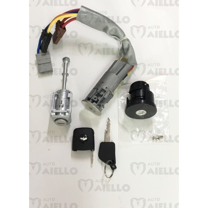 Kit blocchetto accesione+nottolino+cappuccio chiave+tappo serbatoio CH40 Chatenet