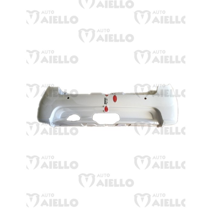 Paraurti posteriore bianco pastello Ligier JS50 JS50L Club Elegance
