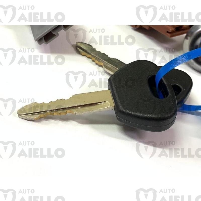 Kit serrature Aixam e Minauto dal 2013 blocchetto + 2 chiavi + nottolino + tappo