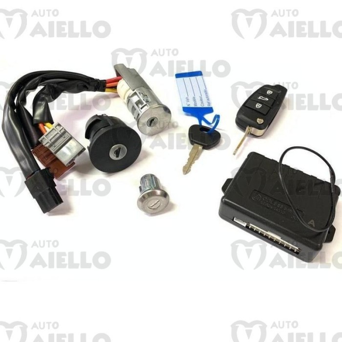 4AY019 Kit serrature +telecom.+centr. Aixam