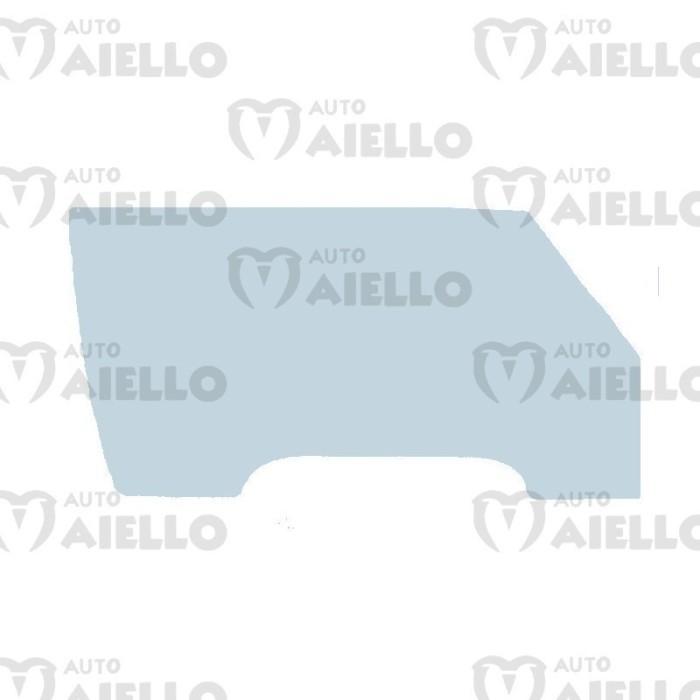 0526002 Vetro porta destra colorato cristallo scendente Chatenet CH26