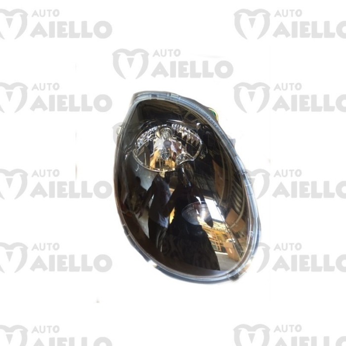 Faro fanale anteriore destro nero Chatenet ch26 ch28 ch30 ch32