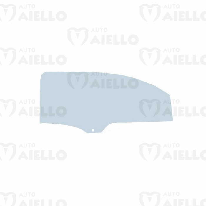 1006247 Vetro porta dx destro cristallo scendente Microcar Mc1 Mc2 Due First