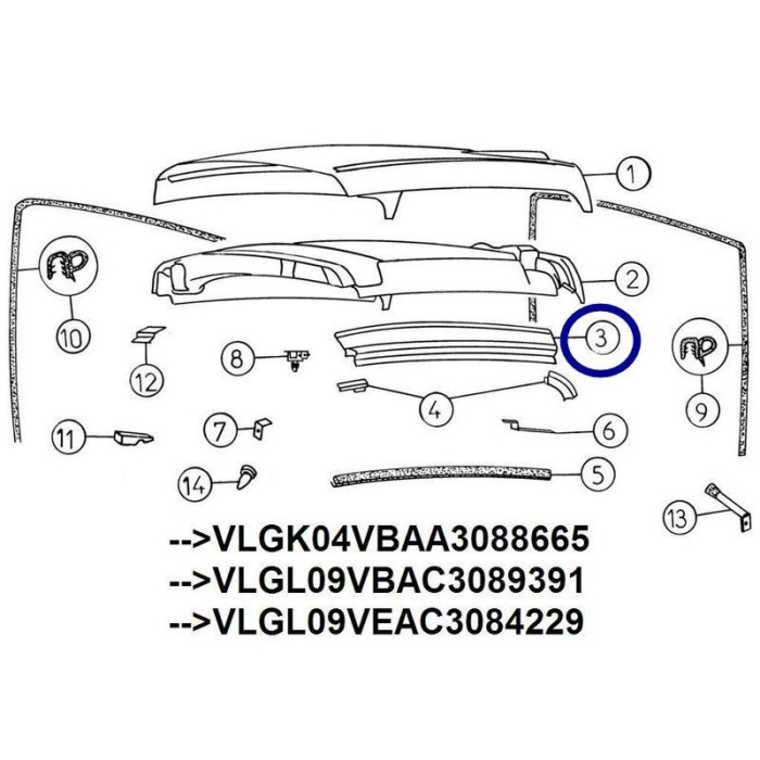 7ad519 Battuta tetto Aixam Scouty 721 R GT GTR