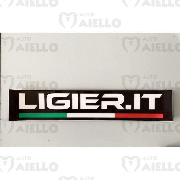 Adesivo paraurti e portellone Ligier JS50 Microcar