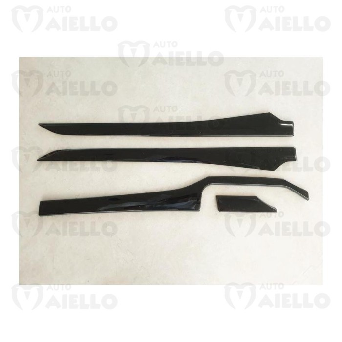 735BL469 Kit abbellimento nero lucido cruscotto Aixam Sensation dal 2016 Emotion 