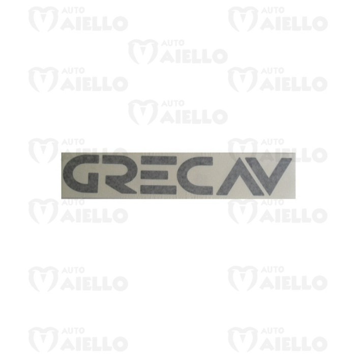 OR0016102 ADESIVO LOGO PARAURTI NERO GRECAV SONIQUE