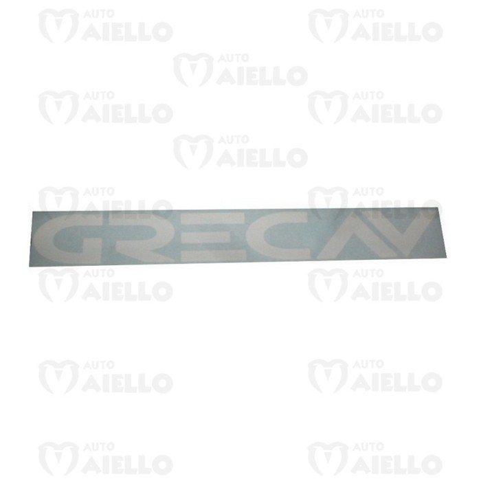 OR0016103 ADESIVO LOGO PARAURTI BIANCO GRECAV SONIQUE