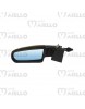 7AP141 Specchietto retrovisore sx completo di cover nero lucido Aixam impulsion gto crossover coupe vision