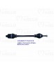 0141070 SEMIASSE ANTERIORE SINISTRO LIGIER X-TOO R S RS OPTIMAX MICROCAR CARGO