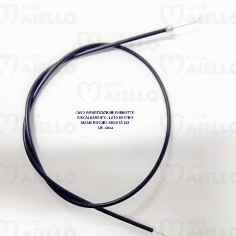 2ap028 Cavo ripartizione rubinetto riscaldamento destro Aixam dal 2010