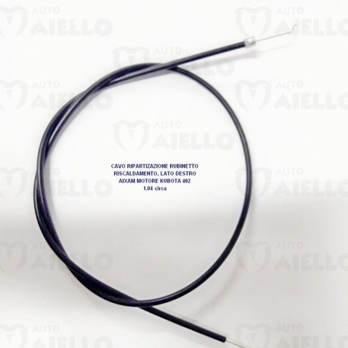 2ap028 Cavo ripartizione rubinetto riscaldamento destro Aixam dal 2010