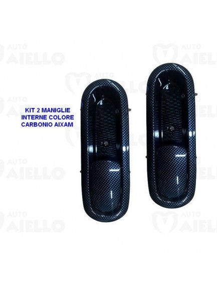 Kit maniglia porta interna carbonio tuning Aixam 721 741 751 city coupe impulsion vision sensation gto